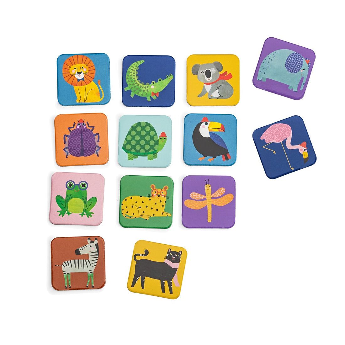 Les Toupitis Animal Memory Game