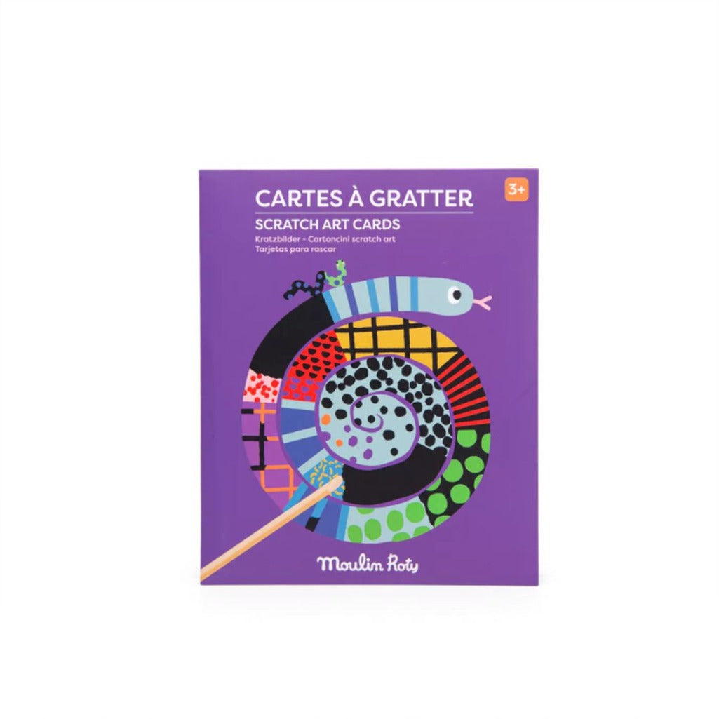Les Toupitis Scratch Art Cards - Parkette.