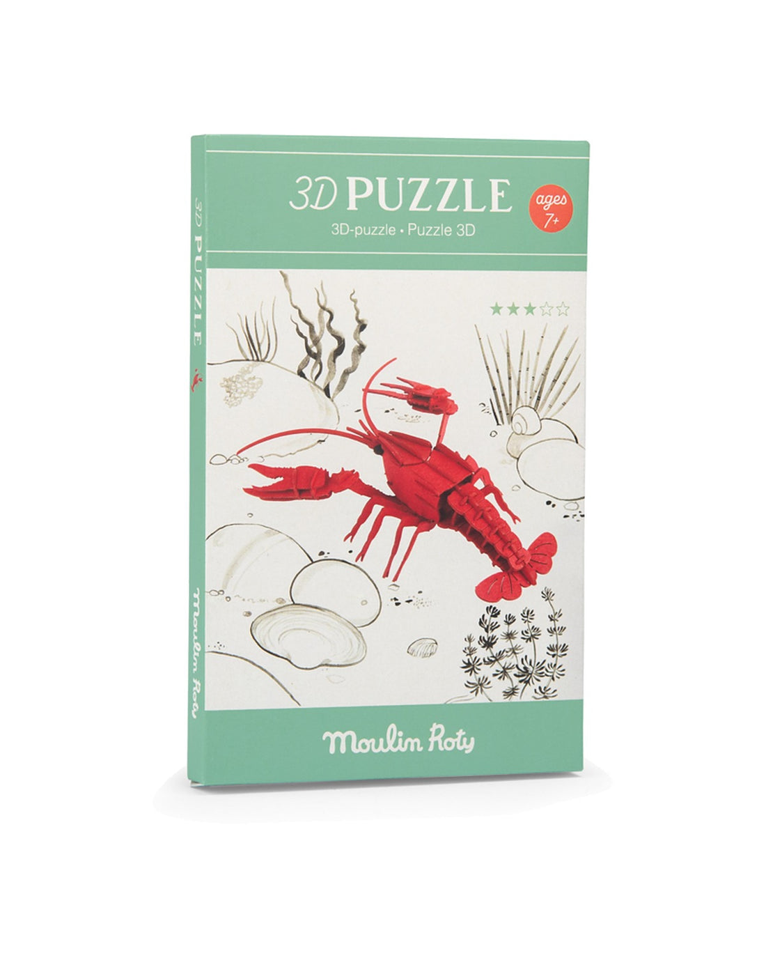 Tout Autour du Monde 3D Puzzle - Crayfish