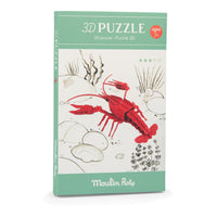 Tout Autour du Monde 3D Puzzle - Crayfish