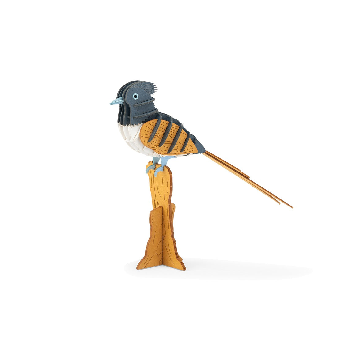 Tout Autour du Monde 3D Puzzle - Indian Paradise Flycatcher