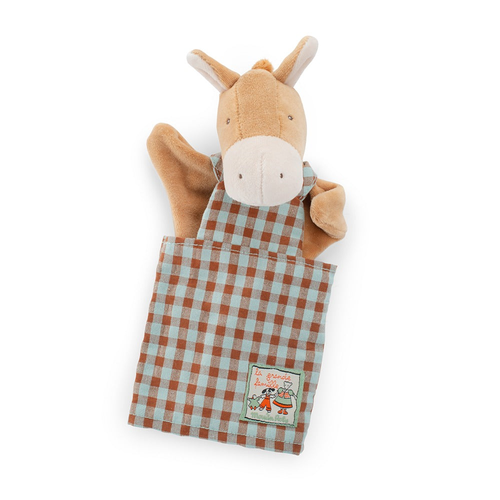 La Grande Famille Hugo Horse Hand Puppet