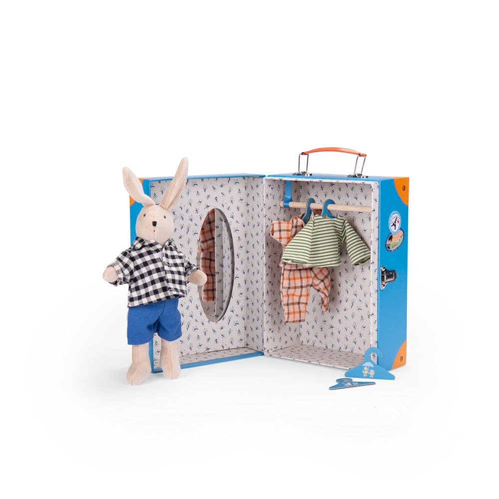 La Grande Famille Sylvain's Little Wardrobe Suitcase