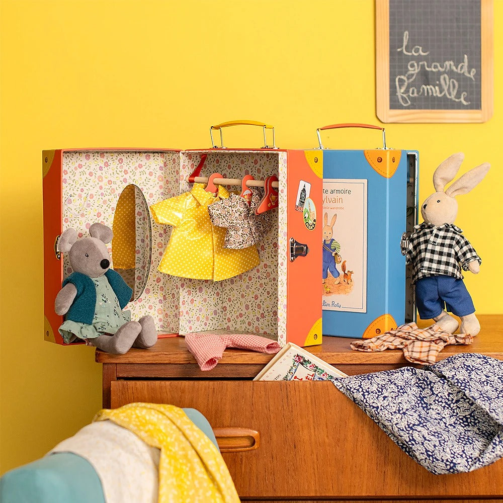 La Grande Famille Sylvain's Little Wardrobe Suitcase