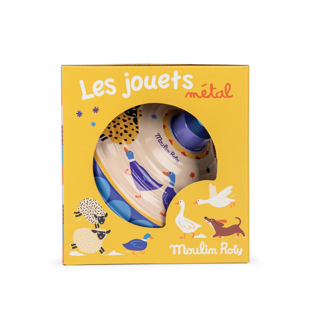 Les Jouets Métal Spinning Top Large