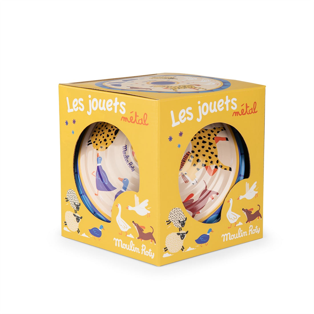 Les Jouets Métal Spinning Top Large