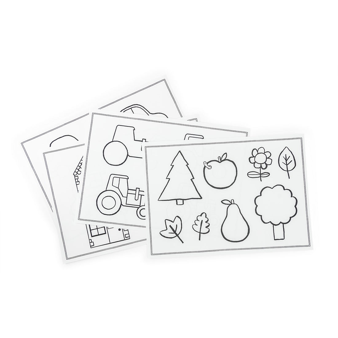 Les Popipop Drawing Templates