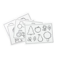 Les Popipop Drawing Templates