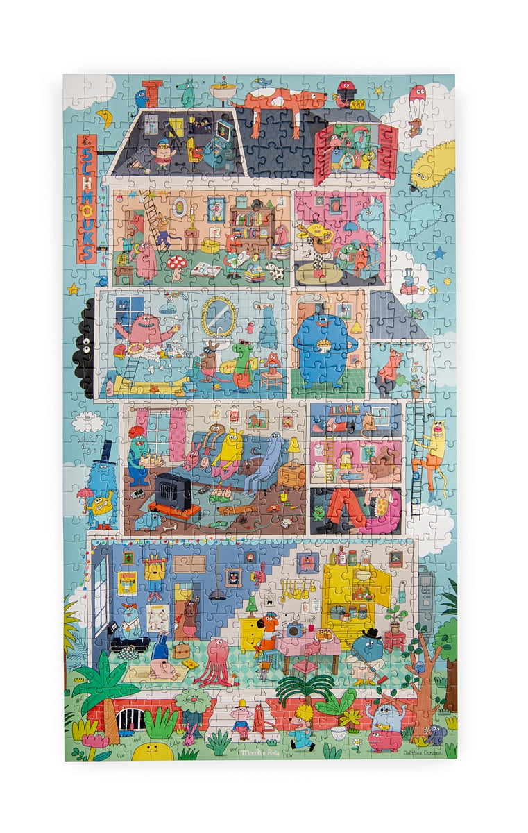 Les Schmouks At the Schmouks' 500 Piece Puzzle