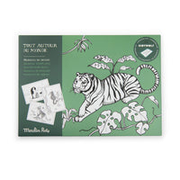 Tout Autour du Monde Drawing Templates