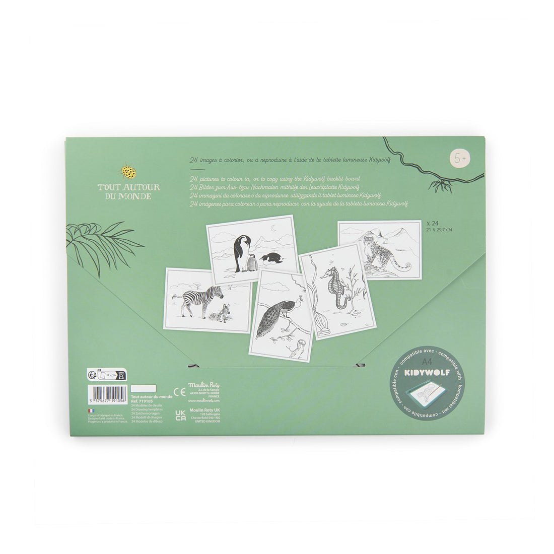 Tout Autour du Monde Drawing Templates