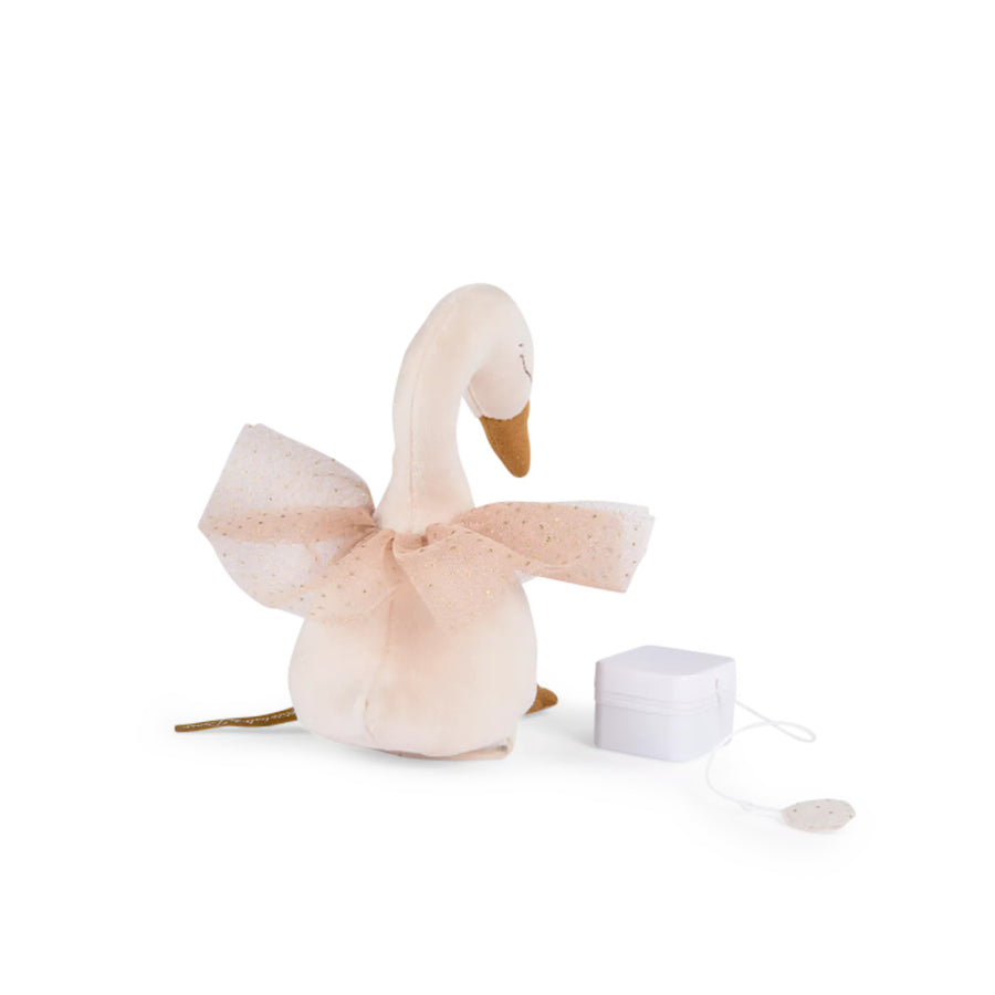 La Petite École de Danse Musical Swan Soft Toy - Parkette.