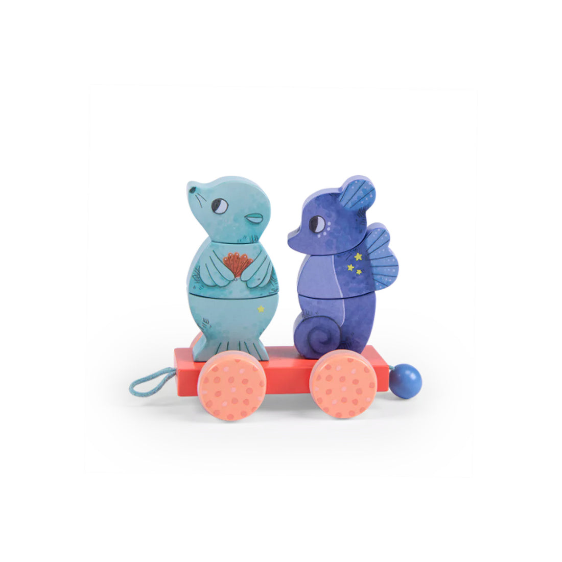 Les Aventures de Paulie Pull Along Activity Train - Parkette.