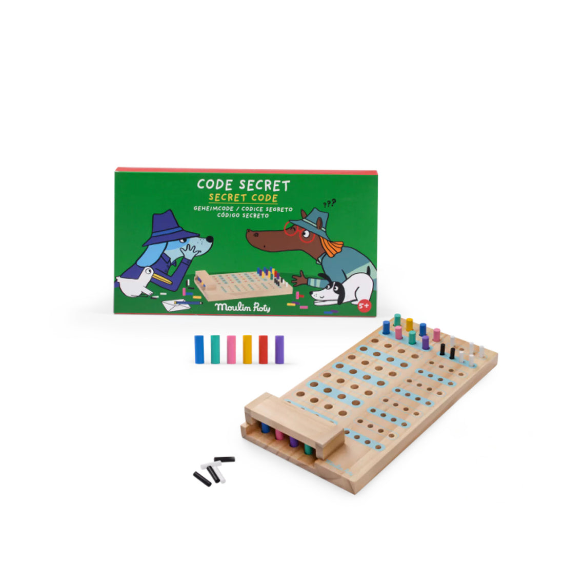 Les Loufoques Secret Code Game - Parkette.