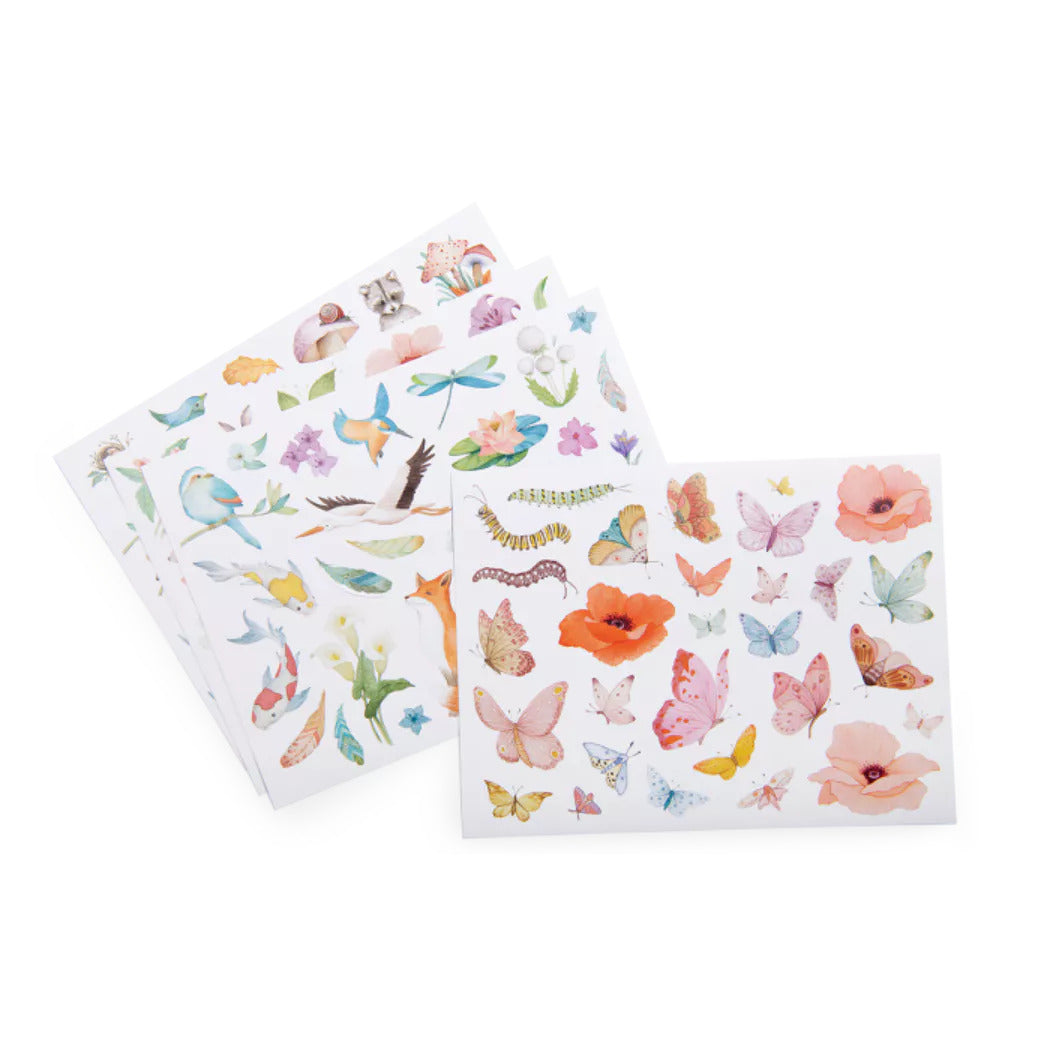 Les Rosalies 108 Reusable Stickers - Parkette.