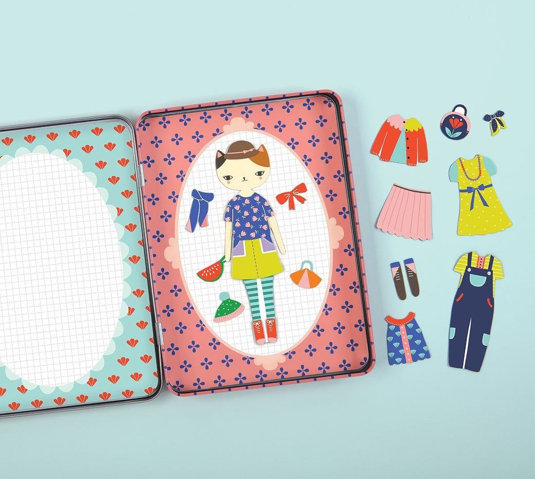 Cat Fashion Magnetic Dress-Up