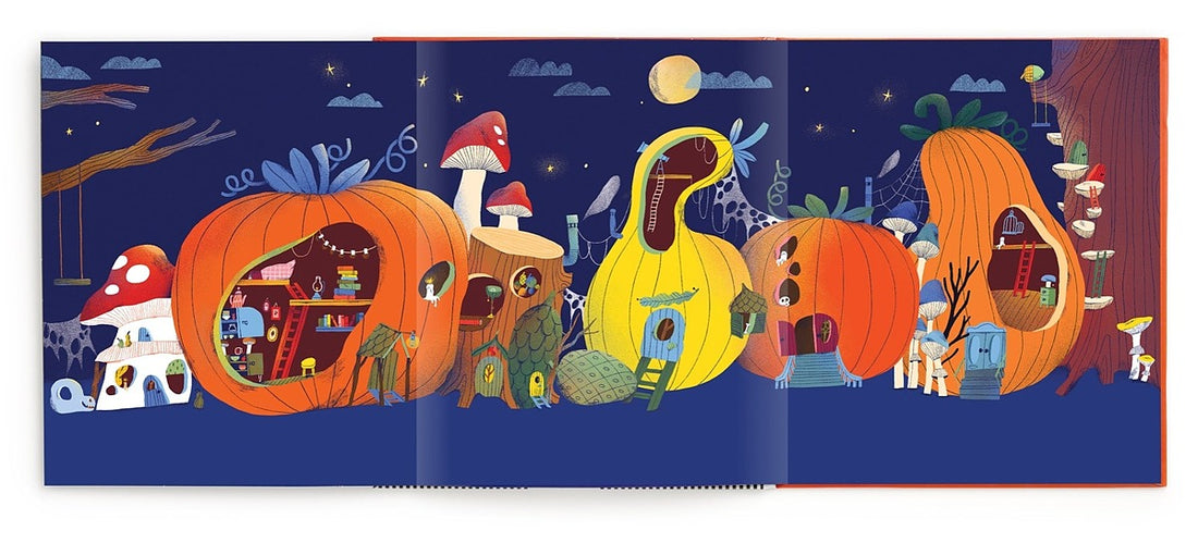 Pumpkin Village Sticker Play Reusable Activity Set