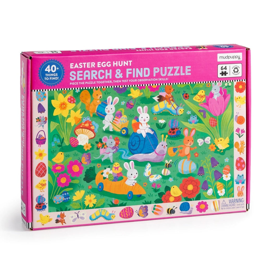 Easter Egg Hunt Search & Find 64 Piece Puzzle - Parkette.