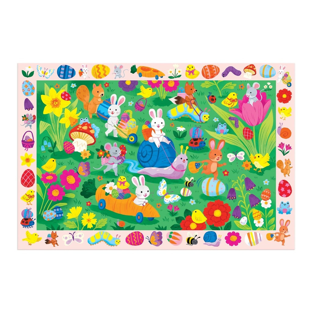 Easter Egg Hunt Search & Find 64 Piece Puzzle - Parkette.