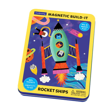 Rocket Ships Magnetic Build-it - Parkette.