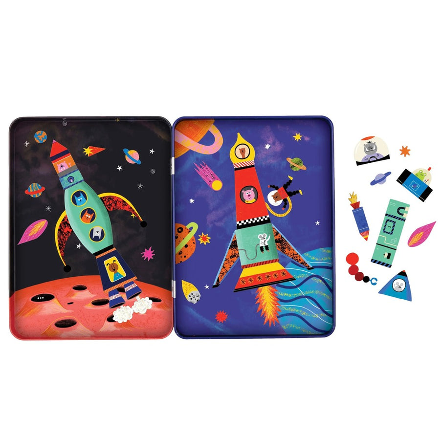 Rocket Ships Magnetic Build-it - Parkette.