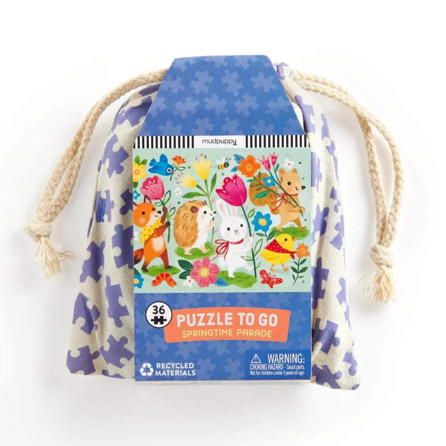 Springtime Parade 36 Piece Puzzle to Go - Parkette.