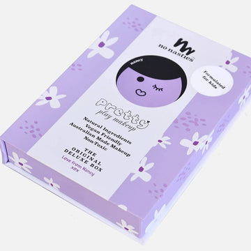 Nancy Kids Natural Pressed Powder Purple Makeup Palette Kit