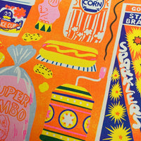 Funfair Riso Print