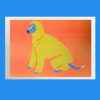 Italian Greyhound Mini Print
