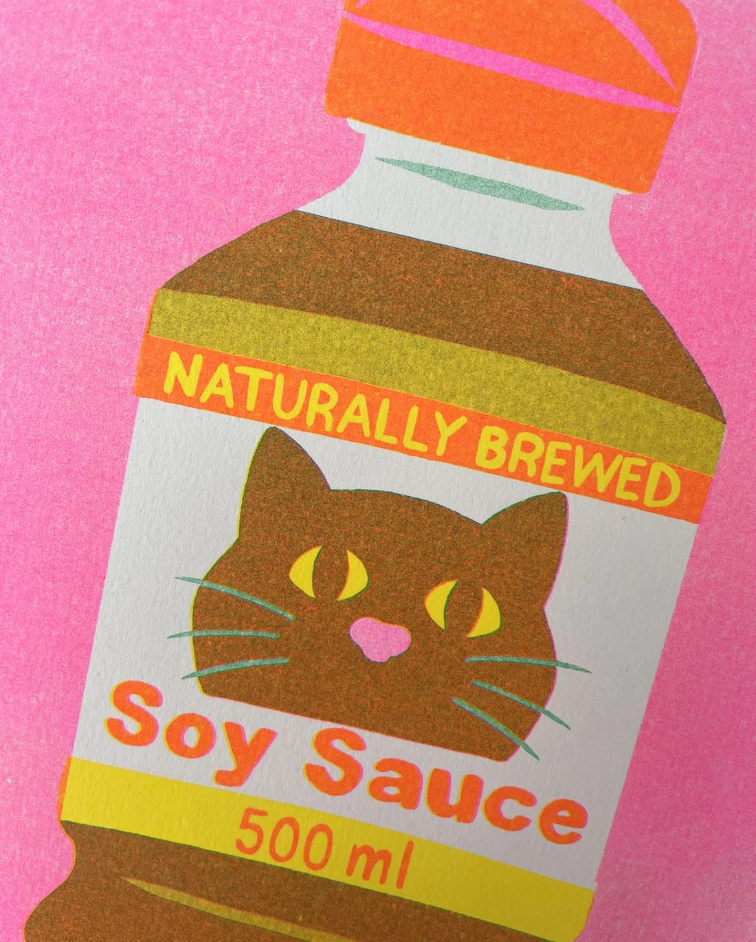 Soy Sauce Riso Print