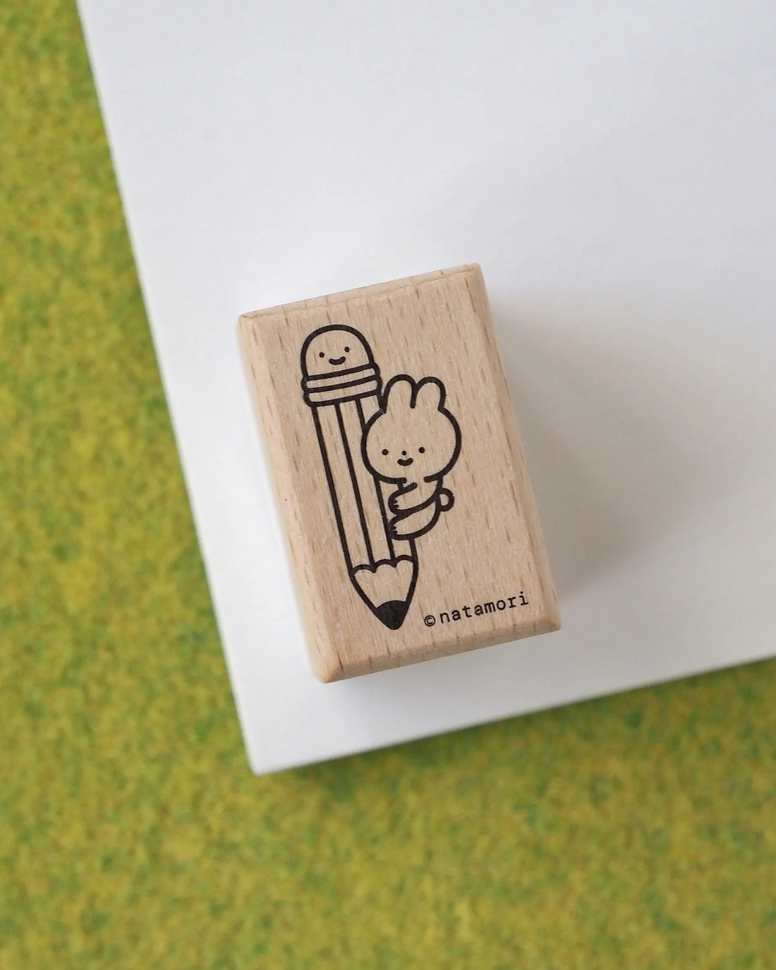 Bunny Pencil Stamp