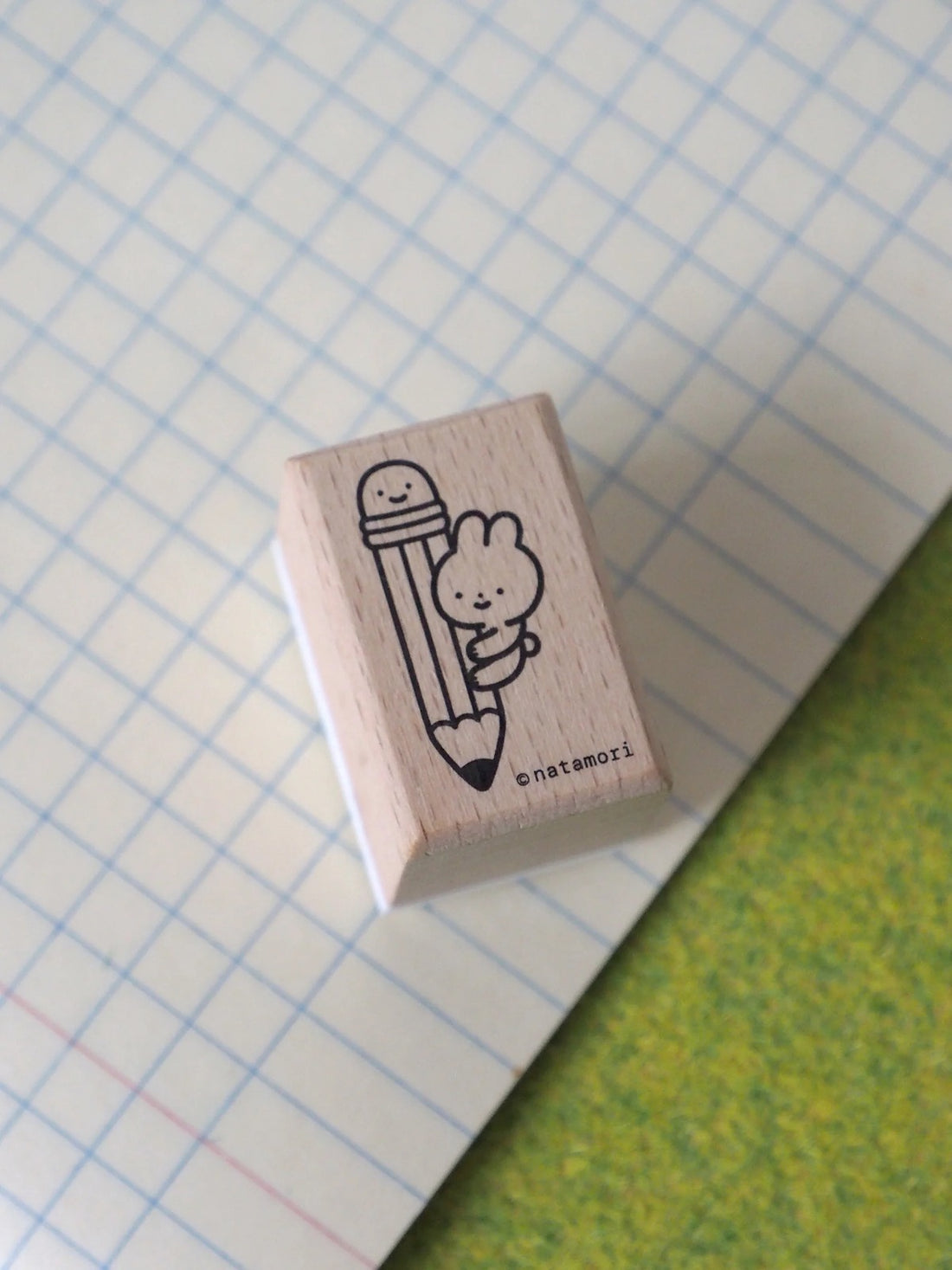 Bunny Pencil Stamp