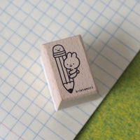 Bunny Pencil Stamp