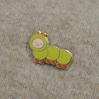 Caterpillar Enamel Pin