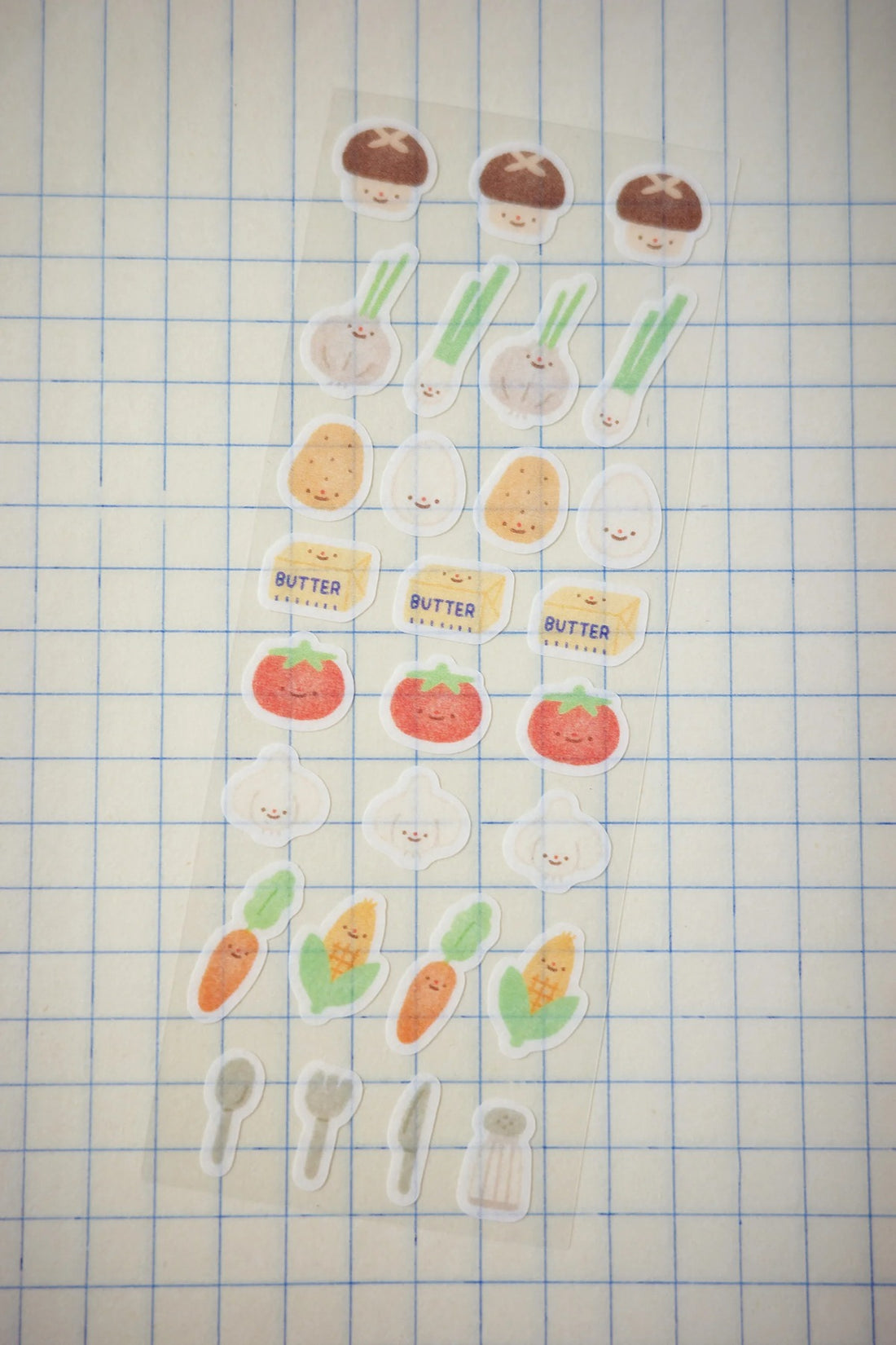 Cooking Staples Washi Sticker Sheet