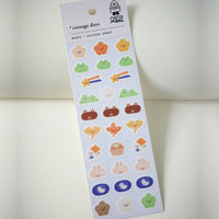 Cottage Days Washi Sticker Sheet
