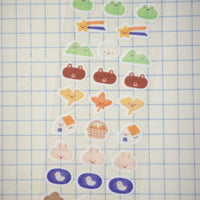 Cottage Days Washi Sticker Sheet