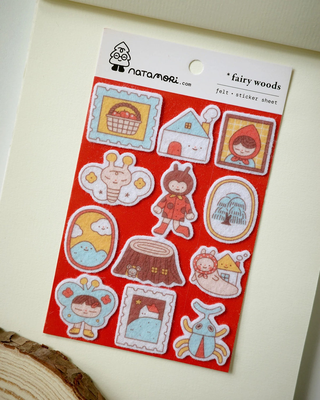 Fairy Woods Felt Sticker Sheet