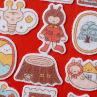 Fairy Woods Felt Sticker Sheet