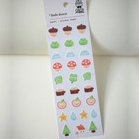 Little Forest Washi Sticker Sheet