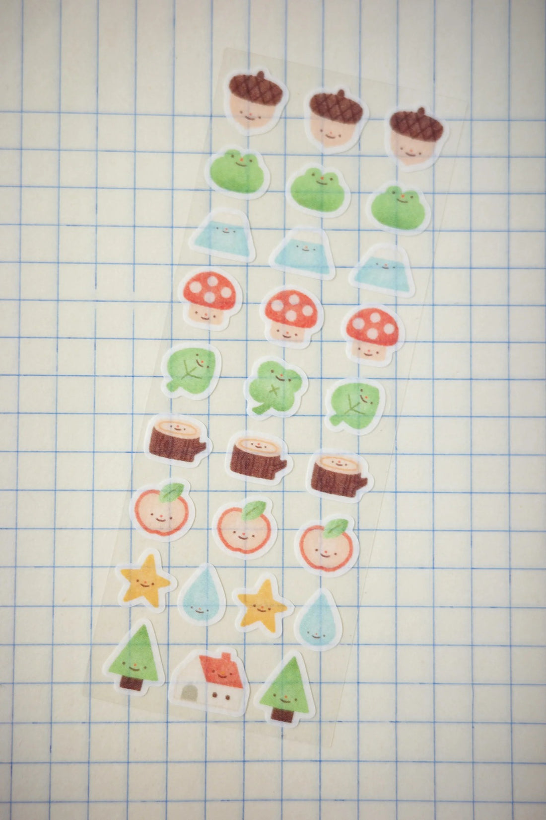 Little Forest Washi Sticker Sheet