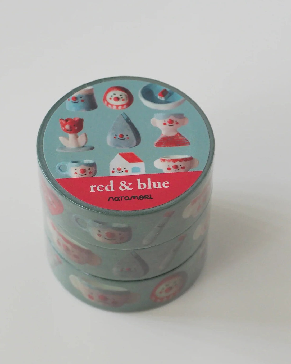 Red & Blue Washi Tape