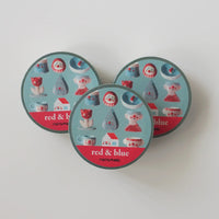 Red & Blue Washi Tape