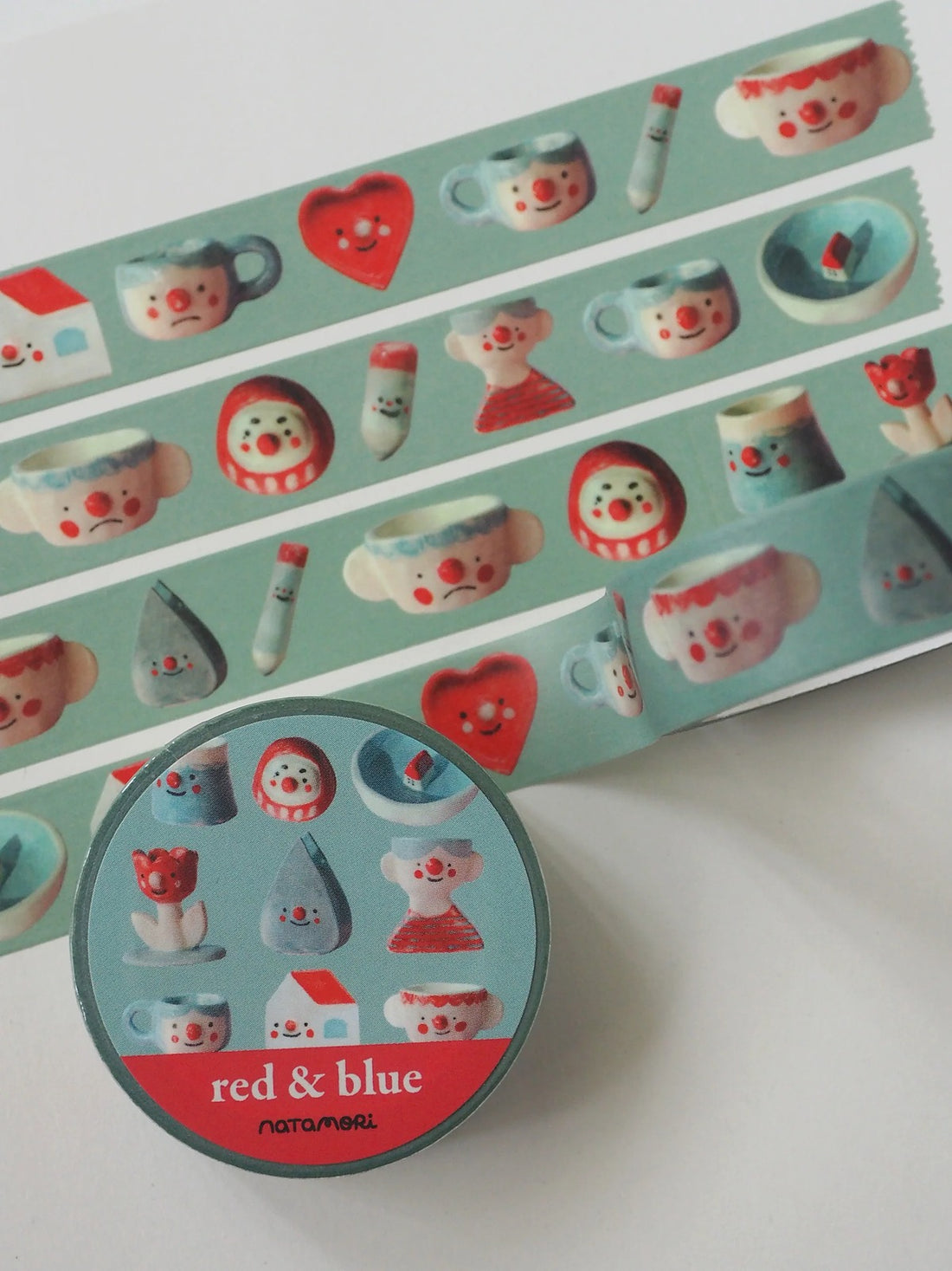 Red & Blue Washi Tape