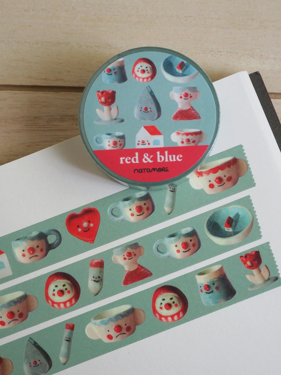 Red & Blue Washi Tape