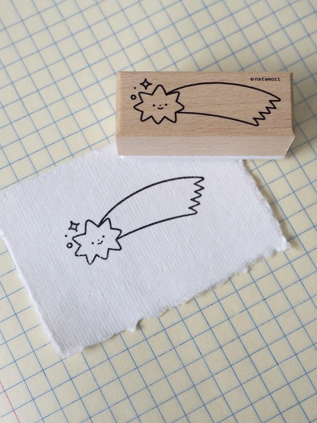 Shooting Star Stamp