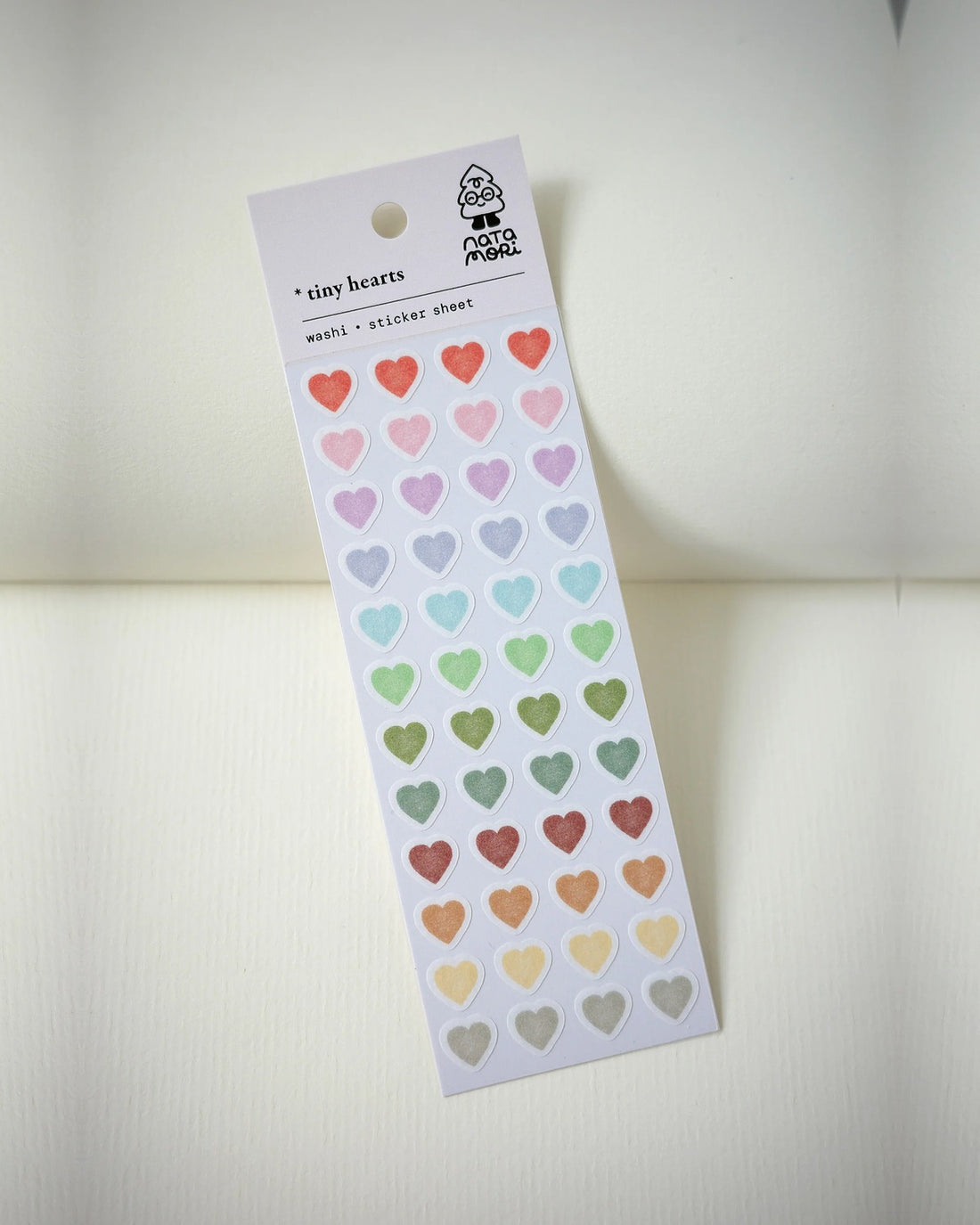 Tiny Hearts Washi Sticker Sheet