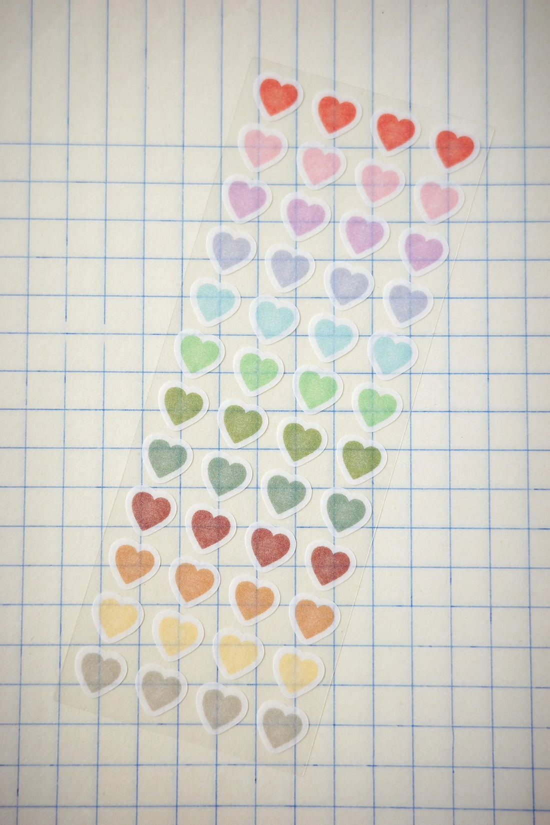 Tiny Hearts Washi Sticker Sheet
