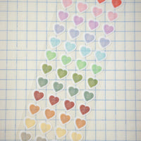 Tiny Hearts Washi Sticker Sheet