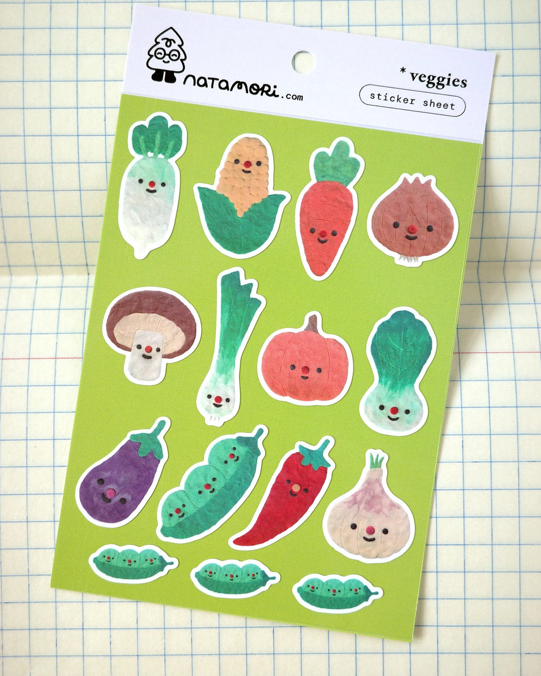 Veggies Sticker Sheet